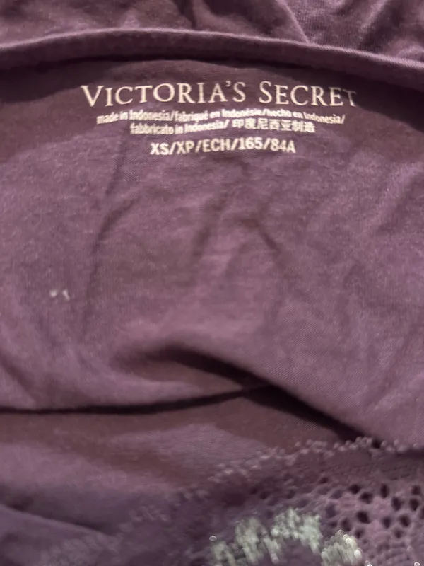 Purple Victorias Secret Slip Dress - Image 4