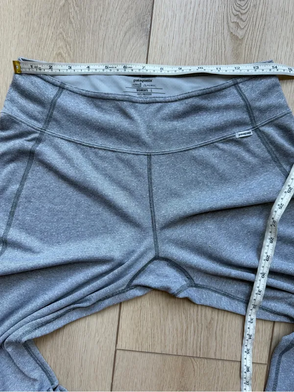 Patagonia Capilene 3 Midweight Polartec Pants Leggings Base Layer Gray Large - Image 10