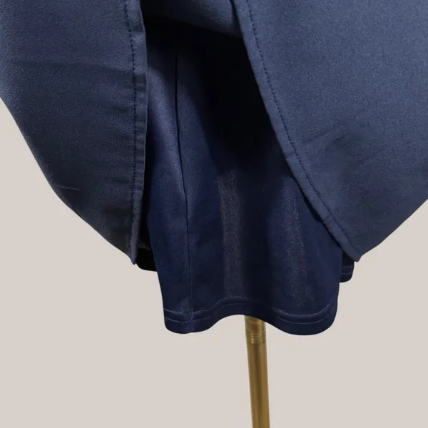 Ya Los Angeles Fit and Flare Navy Blue Dress Size M - Image 11