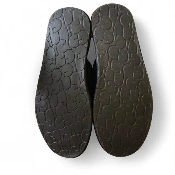 UGG Women’s Black Suede Open-Back Slippers Size 9 - Image 11