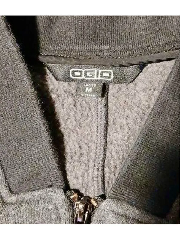 OGIO Women's Medium Mixed Media Fleece Quilted Bomber Jacket - INV162 h - Image 8