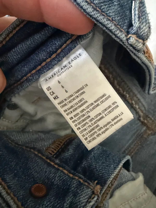 American Eagle Comfort Stretch Waistband Jeans - Image 3
