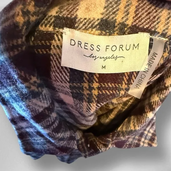 Dress Forum Los Angeles Thick Flannel Shirt - Image 5