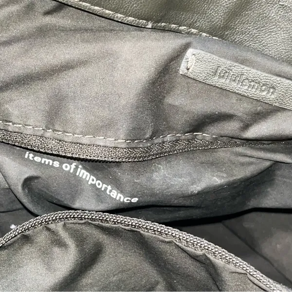 Lululemon Olive Green All Set Nylon Bucket Bag Purse - Image 11