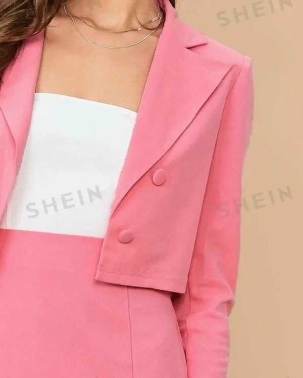 Two piece pink suit - Image 2