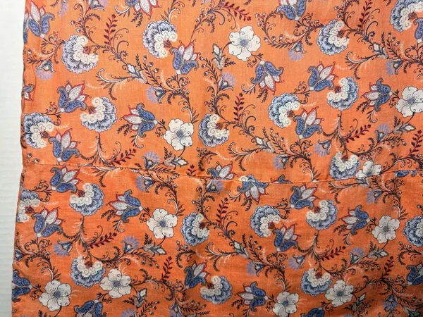J.Jill Love Linen Tank Top Size M Orange Floral Sleeveless Blouse - Image 4