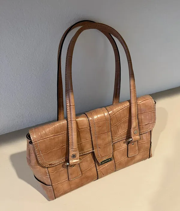 Leather Shoulder Bag Vintage - Image 3