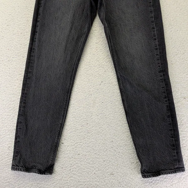 American Eagle Strigid Mom Jean Women 6 Regular‎ Washed Black High Rise - Image 8
