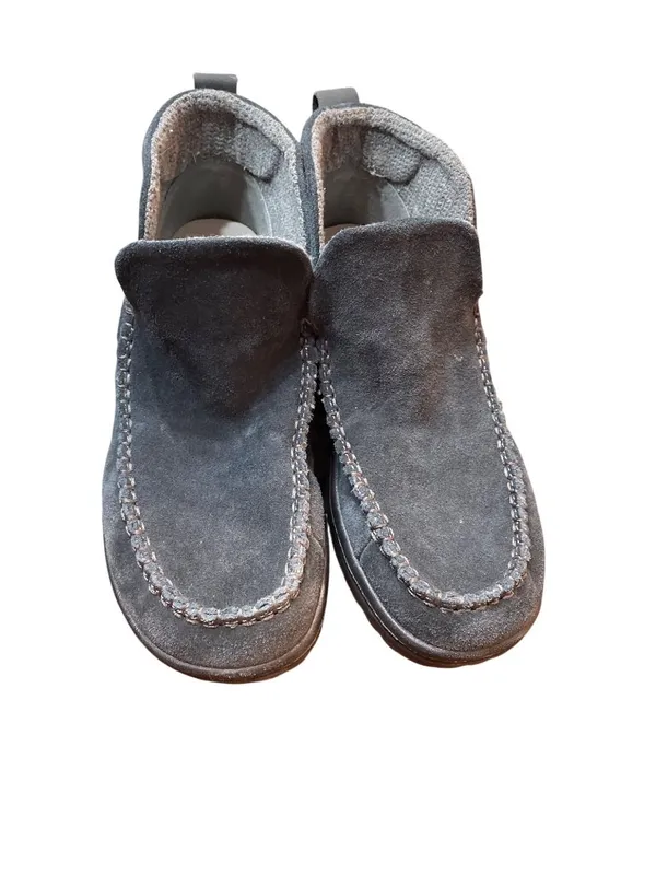 Hey Dude wms charcoal gray black suede ankle casual booties sz 7 SKU 10-477 - Image 14