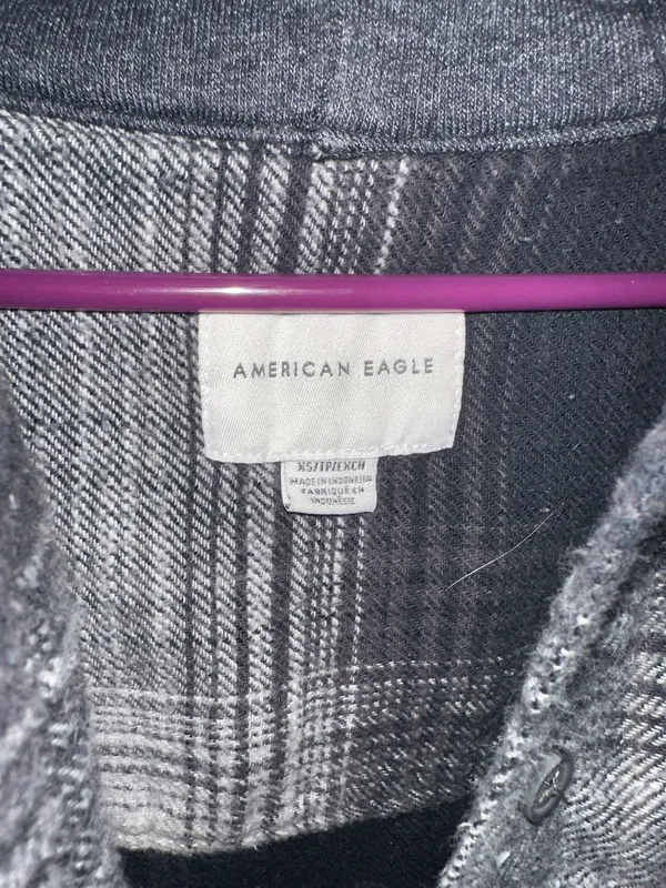 American Eagle Flannel Shirt - Image 3