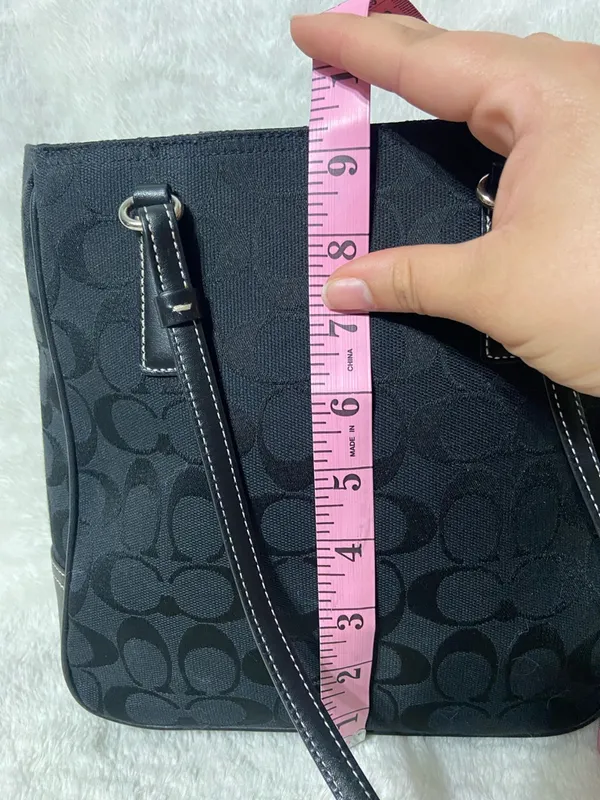 Coach Black Signature Tote Bag - Image 14