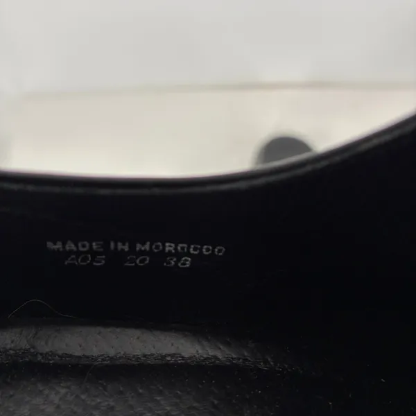 Dansko Wingtip Oxford Shoes Women's 38 US 7.5 Black Leather Comfort Lace Up - Image 3
