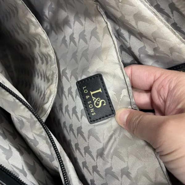 Lo & Sons Tote Purse Purple The Seville Tote Laptop Bag Travel - Image 6
