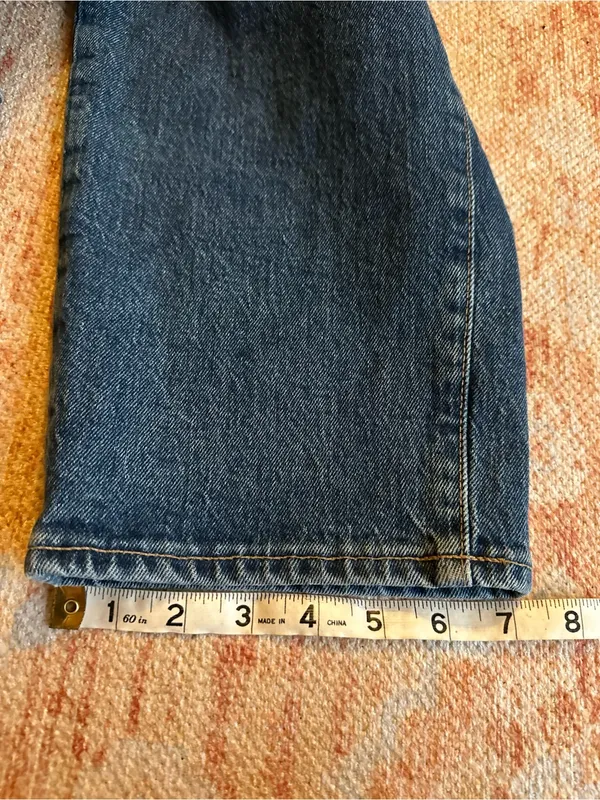 Aritzia Denim Forum Rowan Curve-Fit Super Hi Straight Ankle Jean size 30 121792 - Image 10
