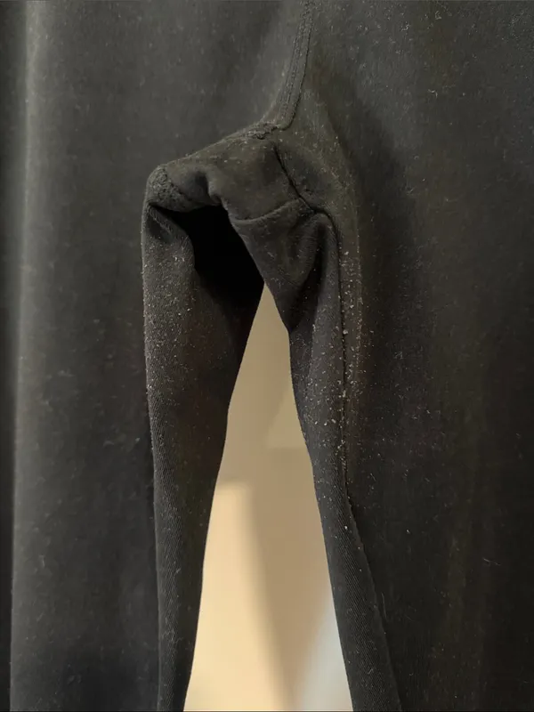 Black Flared Yoga Pants - Image 4