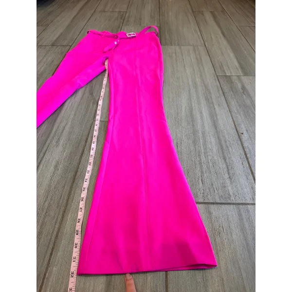 Generation Love Leah Belted Bootcut Pants Hot Pink size XS - Image 8