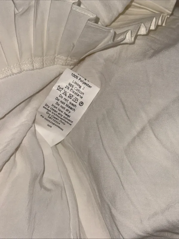 NEW HOUSE OF CB Heidi white cotton halter Minidress Sz XL - Image 8