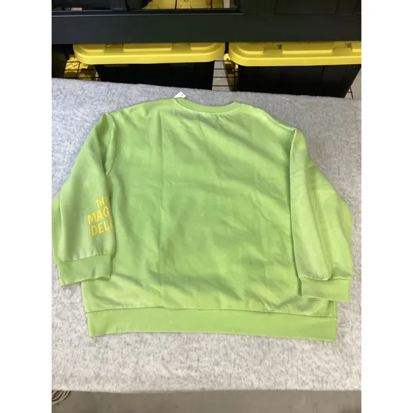 Lucky Charms St‎ Patricks Day Sweatshirt XXL Lime Green Magically Delicious NWT - Image 5