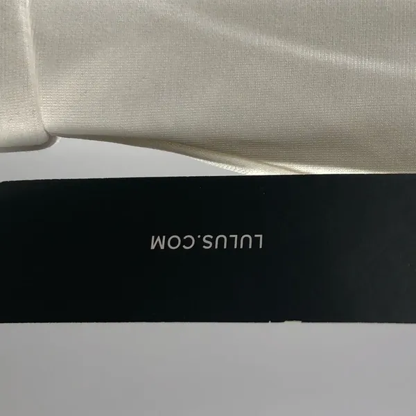 NWT Lulus Lavish Lattice Bodycon Dress in‎ White Size Small - Image 8
