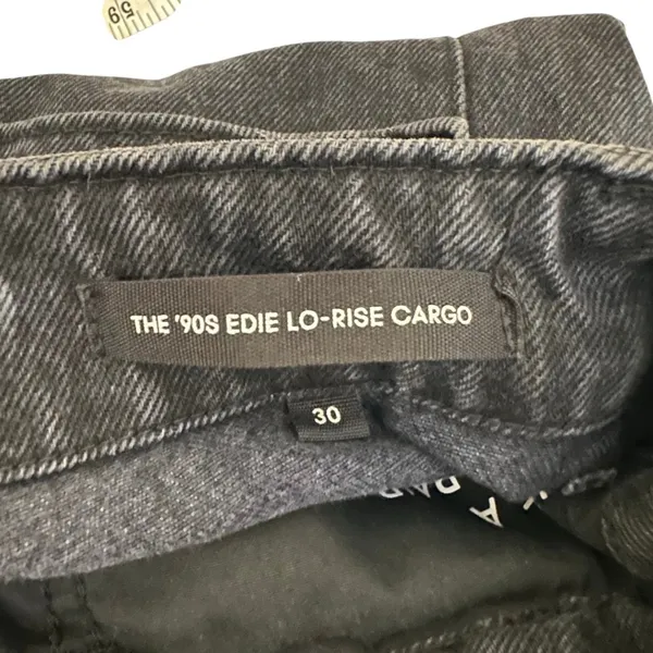 Aritzia Denim Forum The 90s Edie Lo-Rise Cargo Denim Jeans‎ Size 30 114344 - Image 14