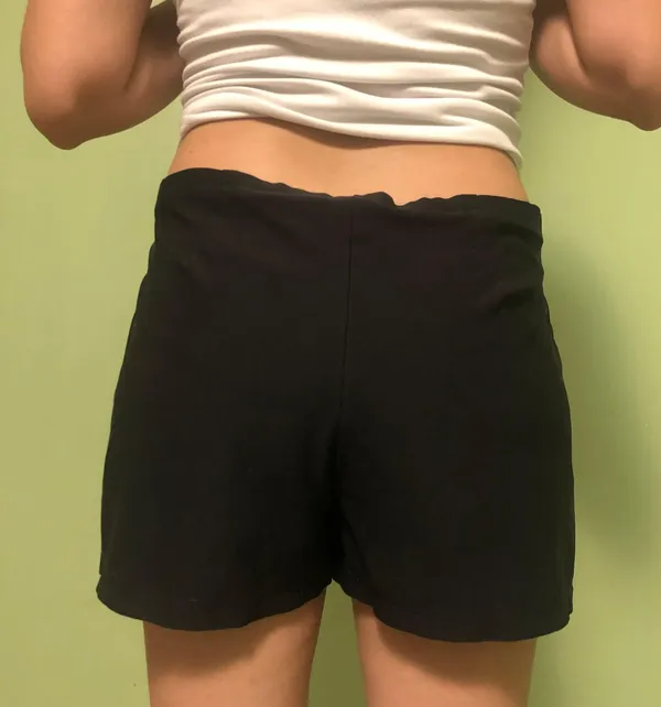 Nike Dri Fit Double Layered Black Shorts - Image 9