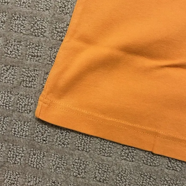 Y2K Retro Karen Scott Sport Womens Tank Top Shirt Size Medium M Orange‎ Lace - Image 2