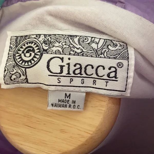 Vintage Giacca Sport‎ jacket size medium Purple - Image 4