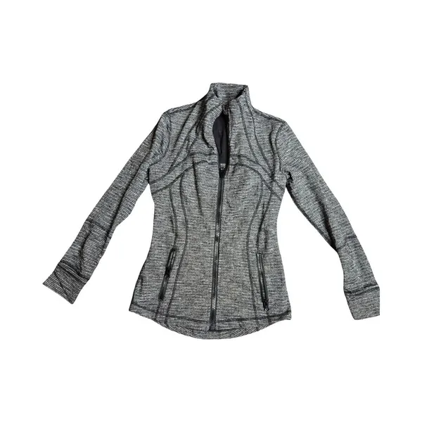 Lululemon Define Women's Jacket Herringbone‎ Size: 6 - Image 2