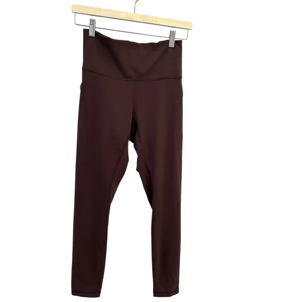 NWT Lululemon Wunder Train High-Rise Tight with Pockets 25" size 2 Espresso - Image 3