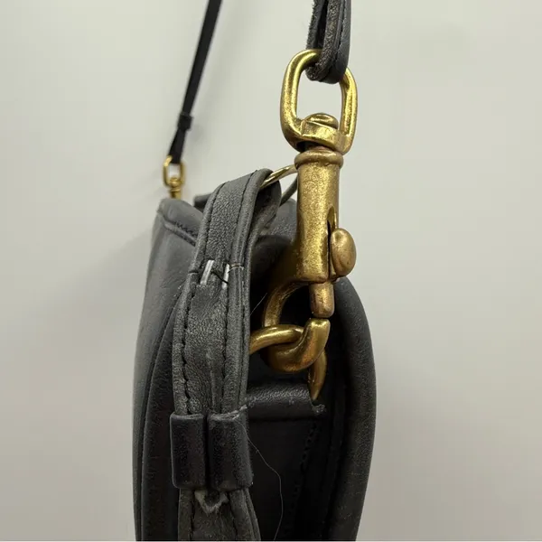Vintage Coach Bonnie Cashin Era‎ Convertible Black Crossbody Wristlet Bag - Image 5