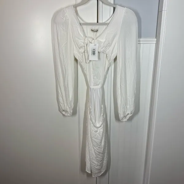 Dippin Daisy's Marla Mini‎ Dress in white size small nwt beach resortwear cruise - Image 3