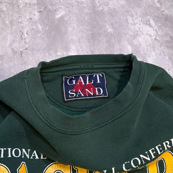 Vintage 1996 Green Bay Packers Super Bowl Champions 97’ Heavyweight Cotton Crewneck Sweatshirt - Image 6
