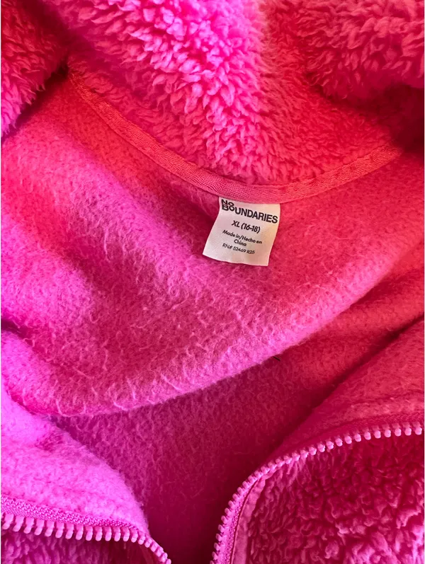 Walmart Sherpa Pullover Quarter-Zip - Image 2