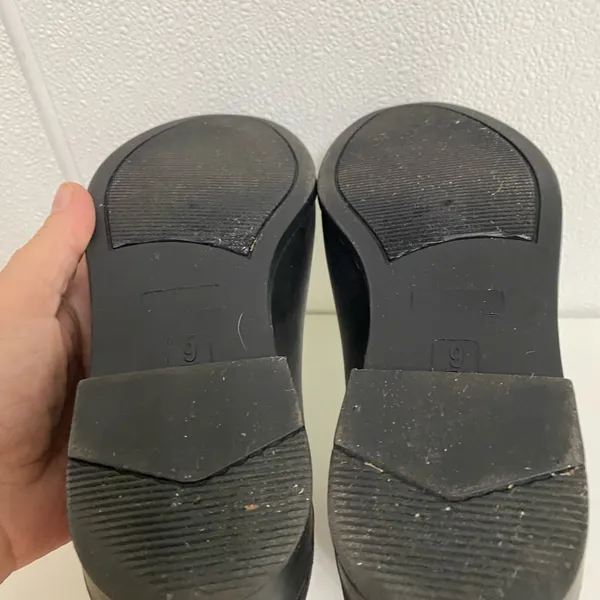 Target Black Ankle Rubber Rain Bootie women’s size 9 - Image 3