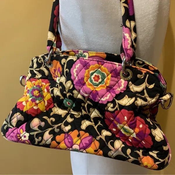 Vera Bradley‎ Floral Shoulder Bag - Image 3