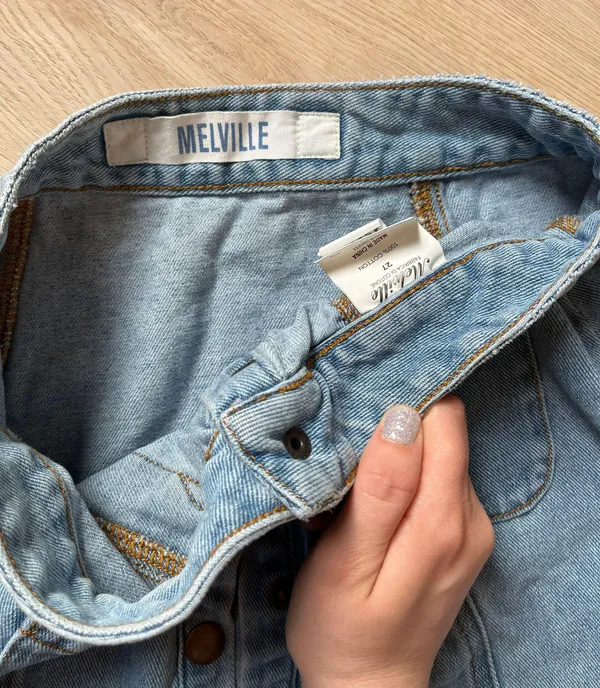 Brandy Melville Denim Button Mini Skirt - Image 6