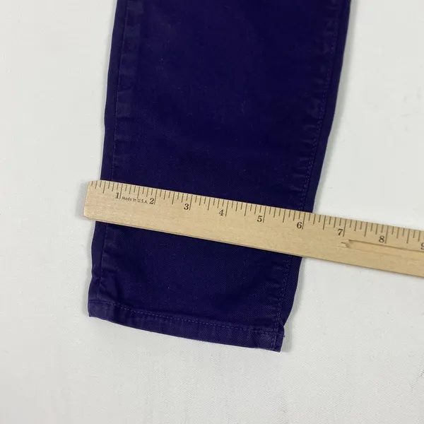 Citizens of Humanity Jeans Womens 29 Purple Thompson Medium Rise Cropped‎ Skinny - Image 3