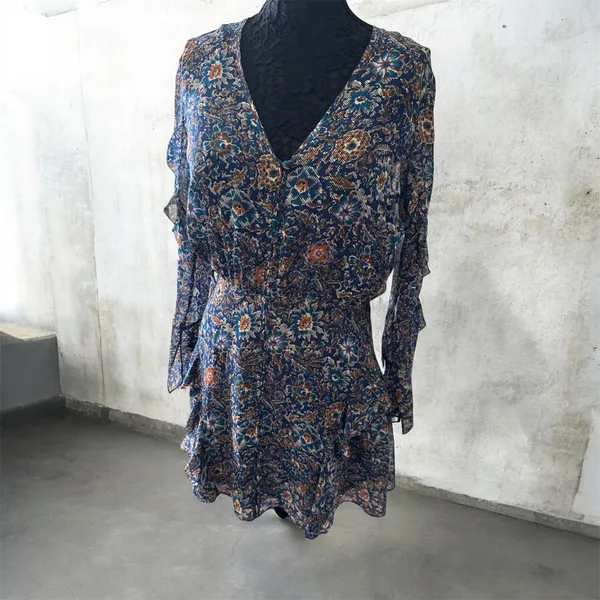 Veronica Beard silk boho dress size 8 - Image 2