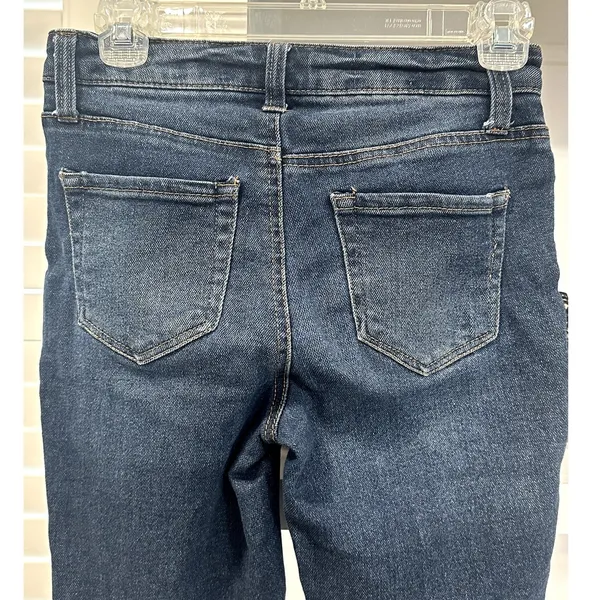 Vanilla Star Juniors Distressed Denim Burmuda Shorts 26/3 - Image 5
