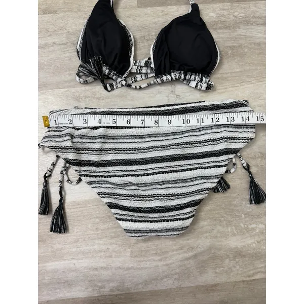 Becca Black & White Symphony Bikini Swimsuit - Image 4
