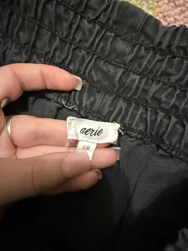 Aerie Comfy Jean Shorts - Image 2