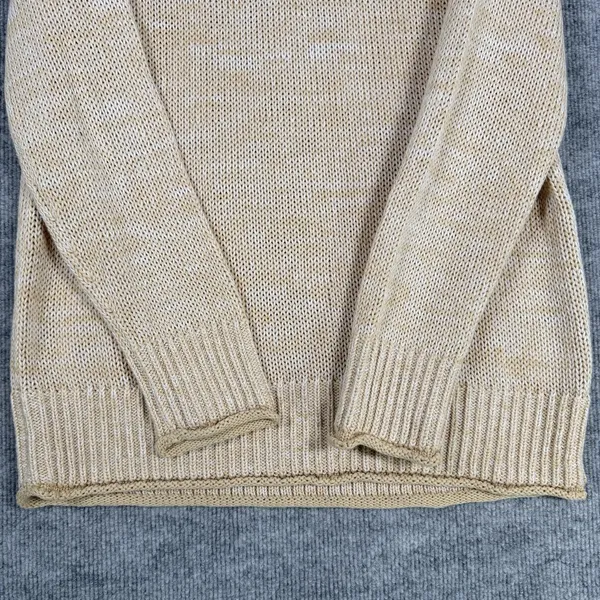 Lilly Pulitzer Size-L Womens Bayport Sweater Sand Bar Marl - Image 9