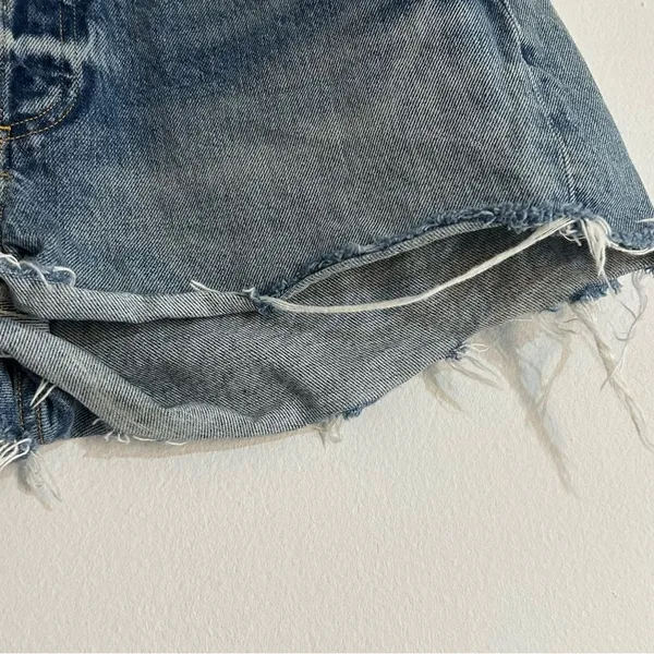 Agolde Parker Vintage Cut Off Denim Jean Shorts Size 29 Festival Casual Summer - Image 2
