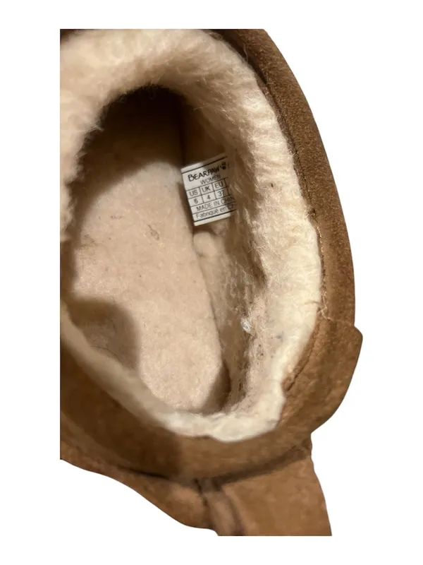 Bearpaw Daphne Suede Ultra Mini Platform Boots Brown Tan Women's Size 6 - Image 7