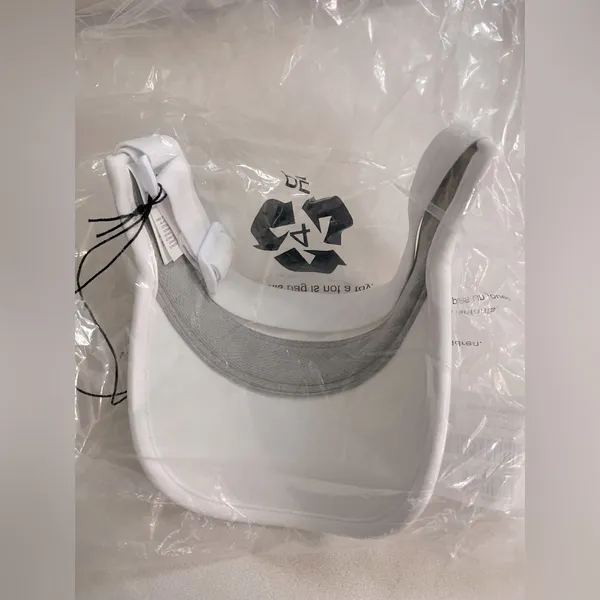 ALO Yoga NWT Performance Eclipse Visor White - Image 7