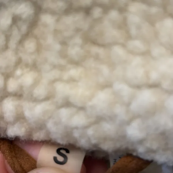 Paparazzi by Biz Sherpa Long Shearling Faux Suede Zip Vest Boho Western‎ S - Image 8