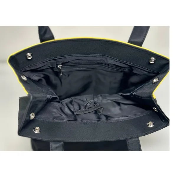 Disney Walt Disney Mickey Mouse Vinyl‎ Yellow Shopper Bag - Image 8