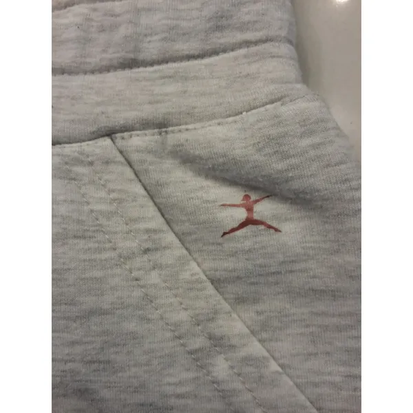 Danskin Size M Women’s Light Gray Elastic & Tie at Waste Jogger Sweatpants - Image 5