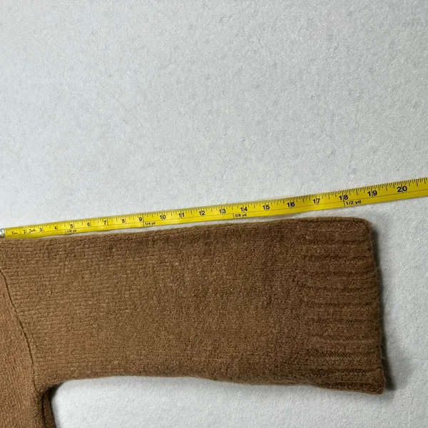 Z Supply Women’s V-Neck Knit Sweater Top Brown Size Large - Image 7