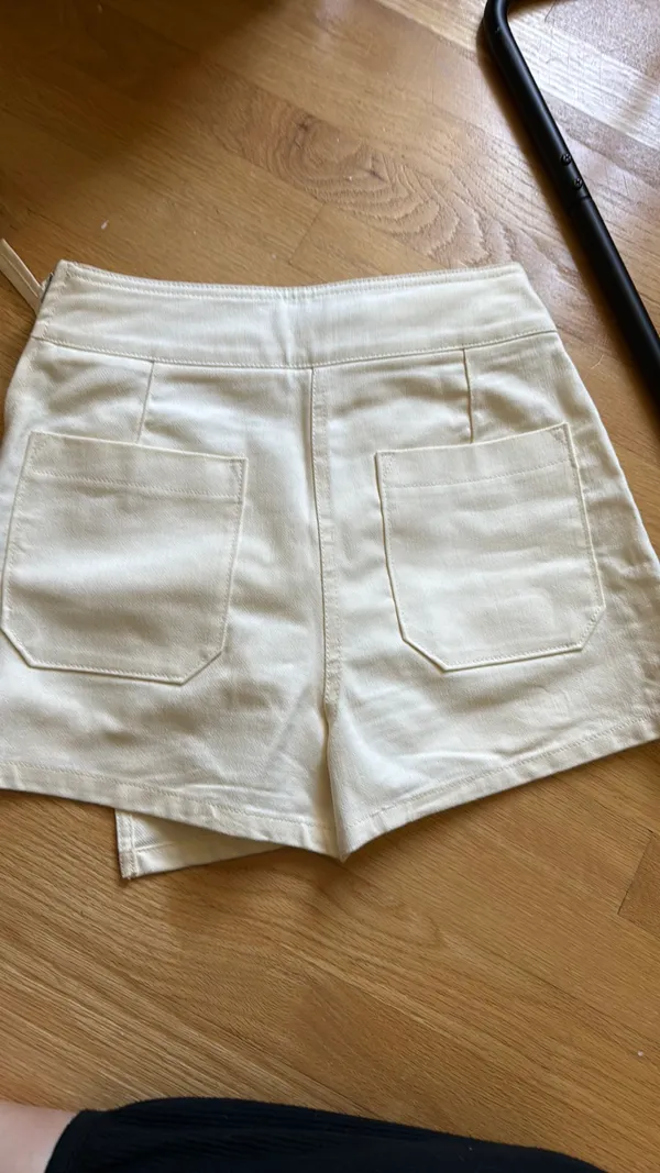 ZARA Cream Skort Mini - Image 4